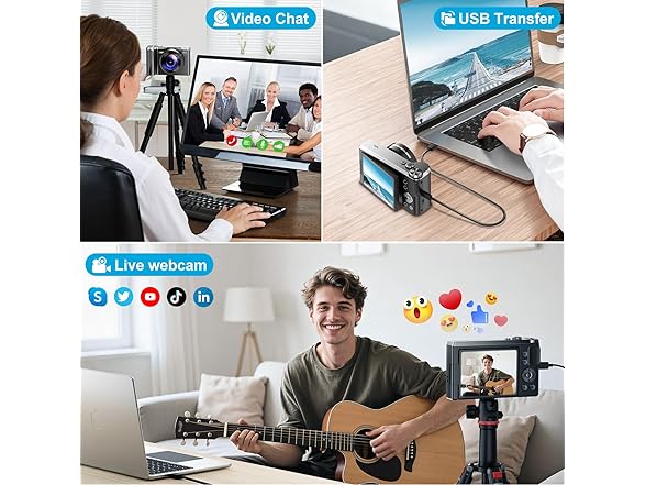 Ploomen 4K Digital Camera for Photography