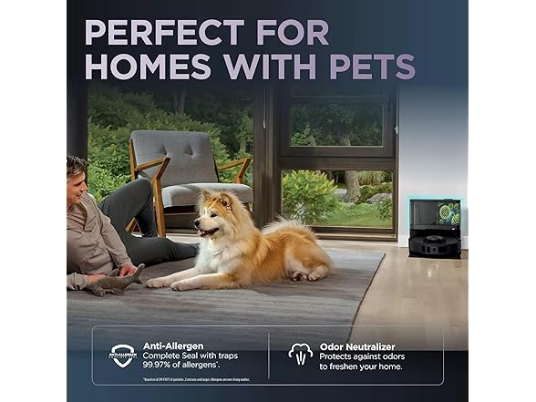 Shark R-RV2820YE Robot Vacuum & Mop Combo