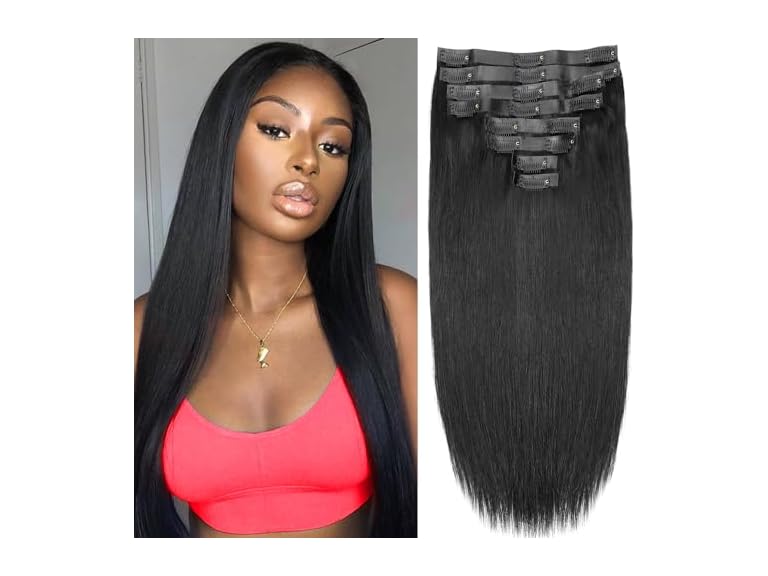 Seamless Clip in Hair Extensions