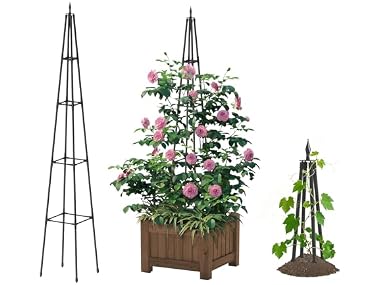 $17.99, Was $38.99, 53% Off! Hsundries 6FT Obelisk Trellis dealfomo