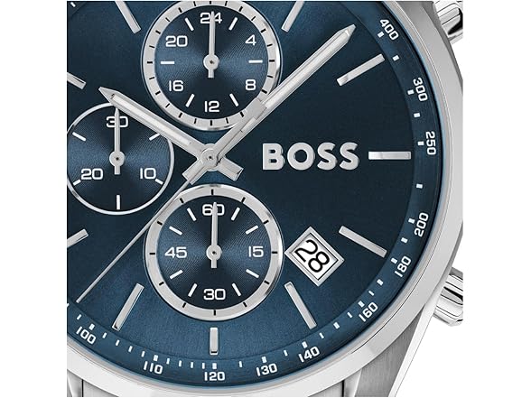 BOSS Men's Grand Prix 44 Chronograph Watch