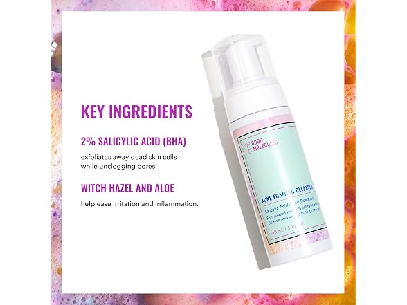Good Molecules Acne Foaming Cleanser 2% Salicylic