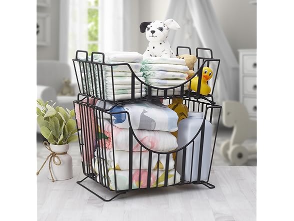 Gourmet Basics by Mikasa Stacking Baskets
