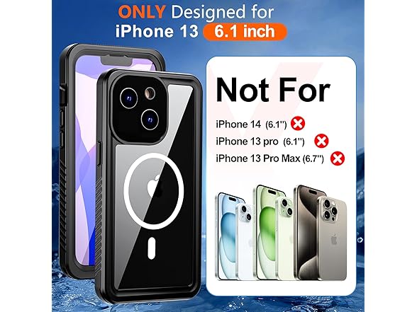 Hualele Magnetic for iPhone 13 Case