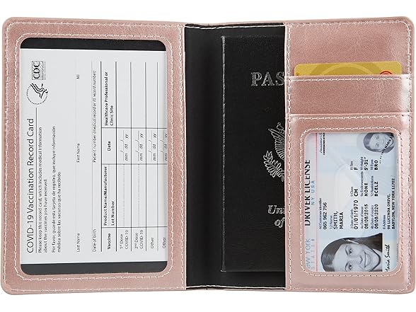 Cynure Leather Passport Cover