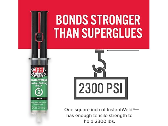 J-B Weld InstantWeld Clear 14ml