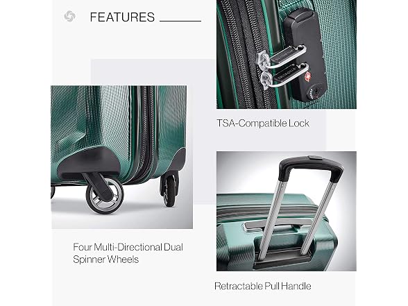 Samsonite Winfield 3 DLX Hardside 28" Luggage