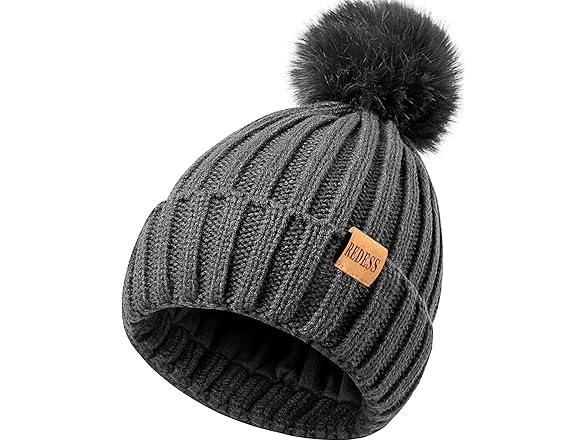 REDESS Womens Winter Knitted Beanie Hat