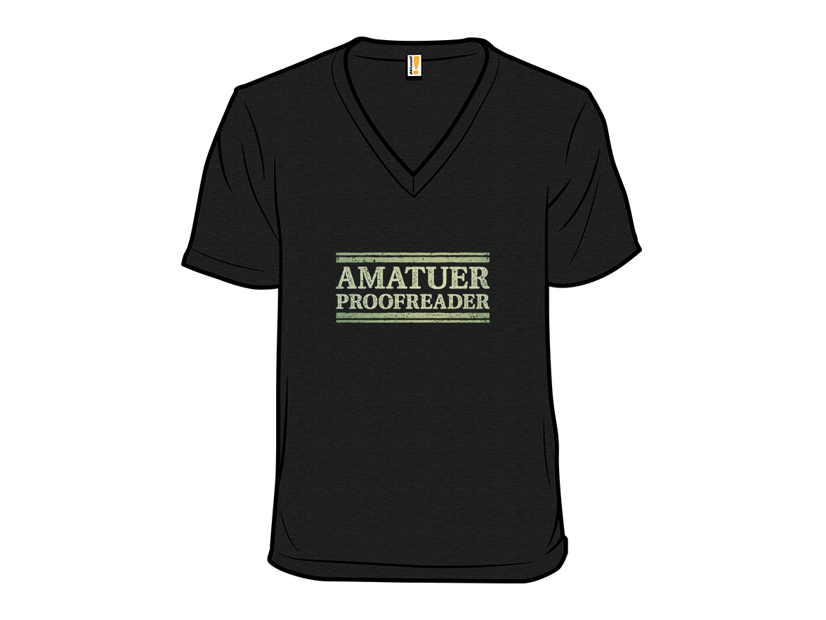 Amatuer Proofreader - Gallery 10