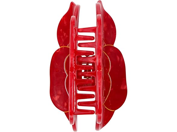 Bella Sleep and Spa Claw Clip Red Rose