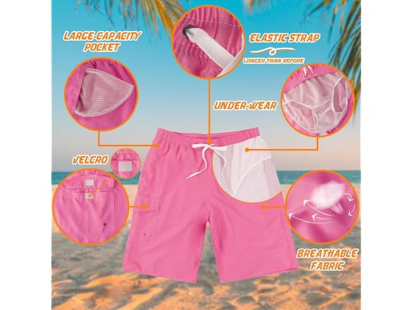 Srnede Men (M) Swim Trunks Swimming Trunks Shorts