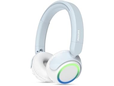 $9.99, Was $39.99, 75% Off! Philips K4200 Lightweight On-Ear Wireless Kids Headphones dealfomo