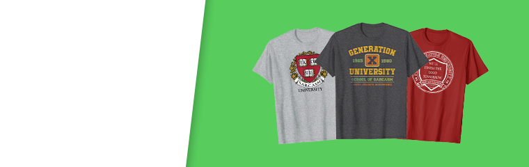 Derby Editor's Choice: Collegiate Tees!