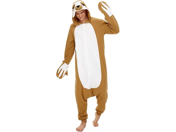 CANASOUR Women's Halloween Sloth Onesie Fluffy - Gallery 5