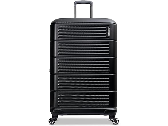 American Tourister Stratum 2.0 Hardside Jet Black | 3PC (CO/MED/LG)