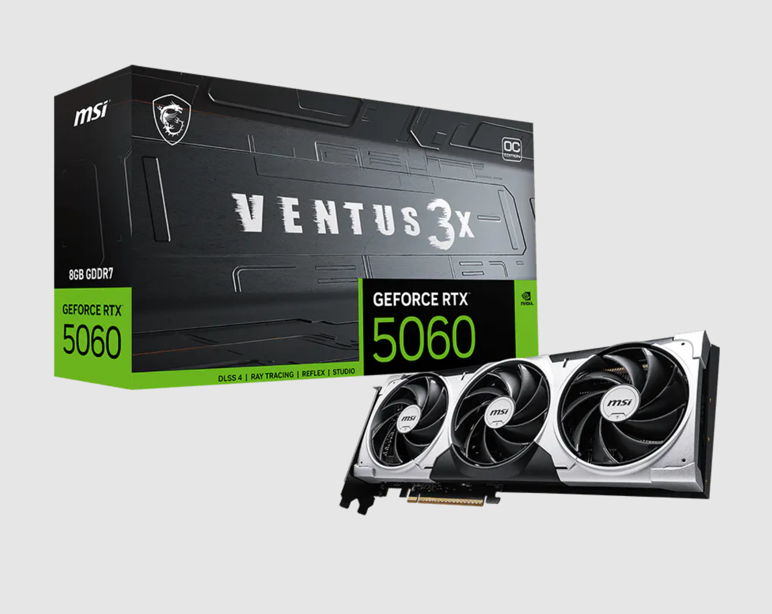 MSI GeForce RTX 5060 8G VENTUS 3X OC - Gallery 2