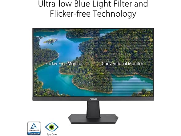 ASUS VA27EHF 27 ASUS 27 IPS 100Hz 1ms Eye Care Gaming Moni