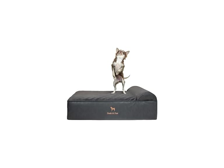 NOAH & PAW CL-LE-BLK-M M NOAH & PAW Dog Bed - Classic