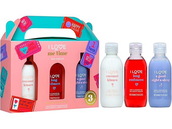 I Love I LOVE Me Time Pamper Pack - Self Care Kit - At Home