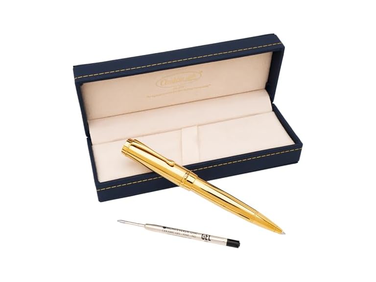 Conklin Duragraph Metal Gold Ballpoint Pen + Refill