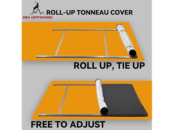 ADI OFF ROAD Soft Roll Up Tonneau Cover