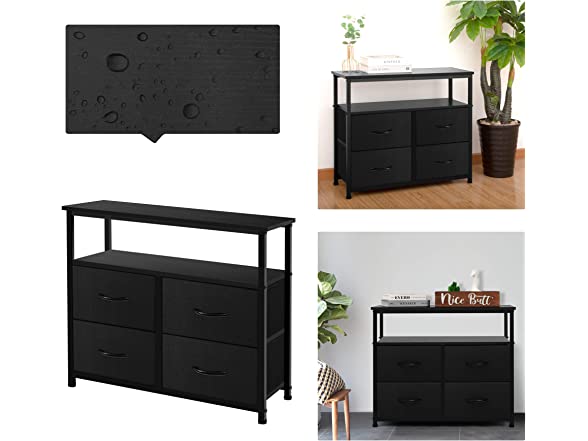 AZL1 Life Concept Dresser with Shelves