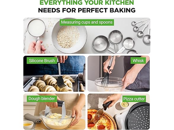 NutriChef 42-Piece Ultimate Nonstick Bakeware Set