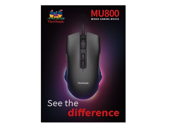 ViewSonic MU800 Wired Gaming Mouse