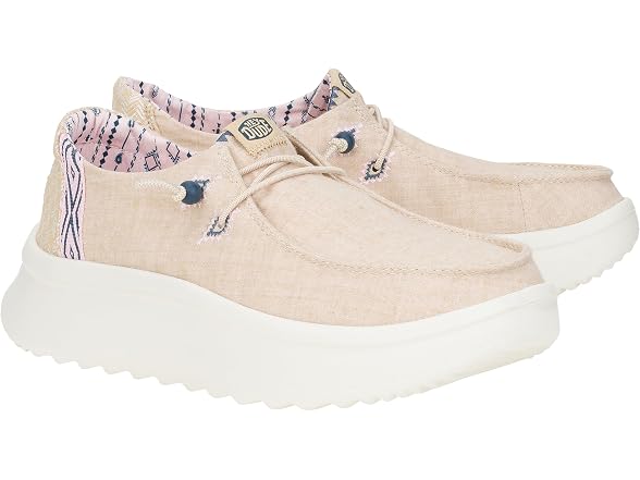 Hey Dude Wendy Peak Chambray Woven Women's Shoes