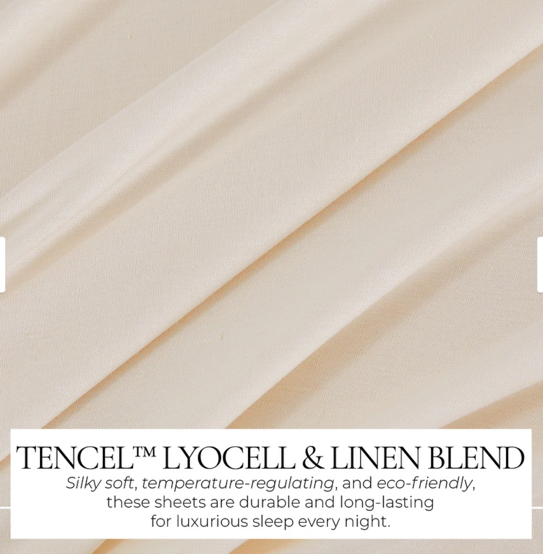 Hotel Style 20193 Lyocell & Linen Blend Sheet Set - Gallery 16