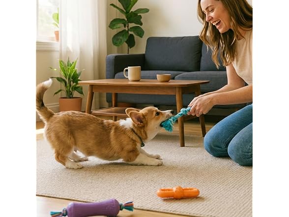 Pupstages Flex-Force Chew Dog Toys 3Pk