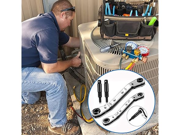 YYTONG Hvac Service Wrench 3/16-3/8"