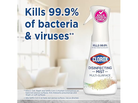 Clorox Disinfecting Mist Sanitizing 
