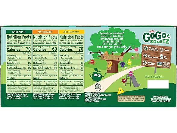 GoGo Squeez Variety 20pk