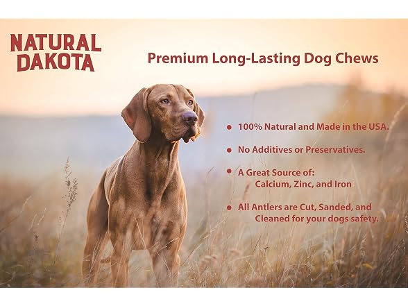 Premium Deer Antler Dog Chew Toys (Small) Ha