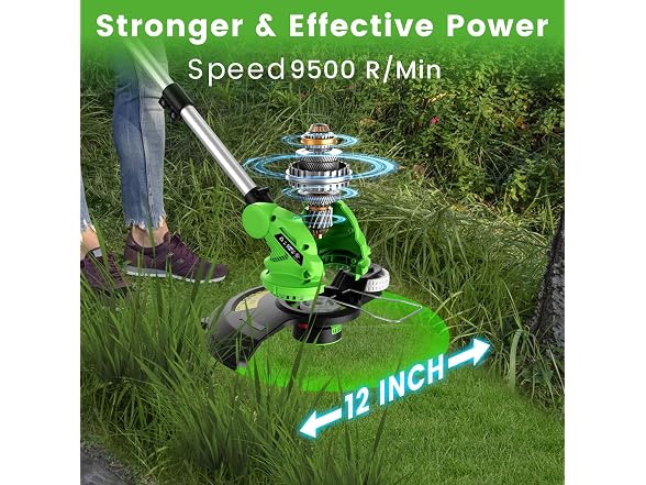 20V 12" Cordless String Trimmer w/ Battery