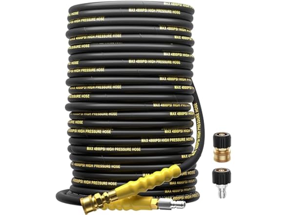 Pressure Washer Hose 4800PSI (Choose Size)