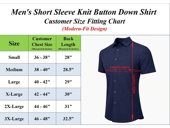 5Pk Mens S/S Knit Button Down Shirt