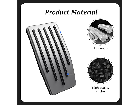 Tesla Performance Pedal Pads Cover - Gallery 6