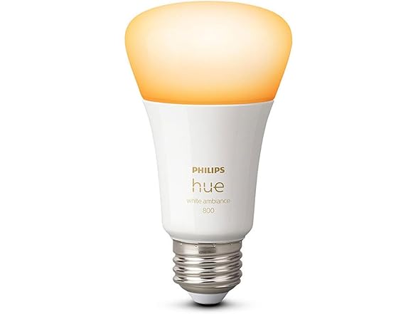 Elk Home Philips Hue White A19 Single Bulb