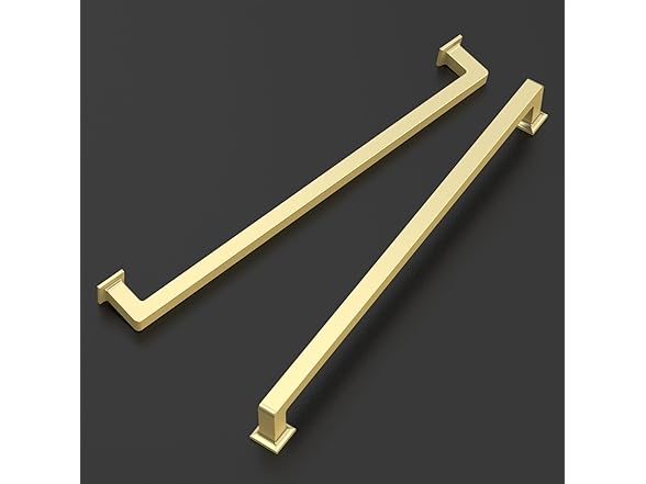 ROMATEE Brushed Brass Cabinet Pulls