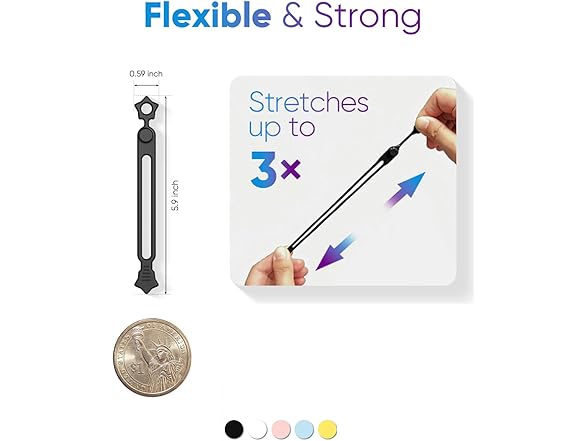 KLKE Quick Bind–Silicone Cable Ties