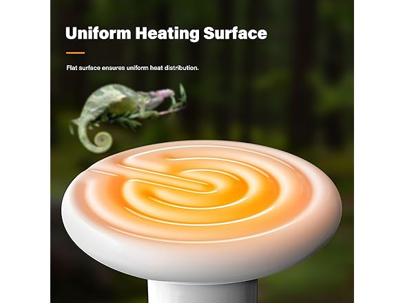 YSSOA 100W Ceramic Heat Emitter White