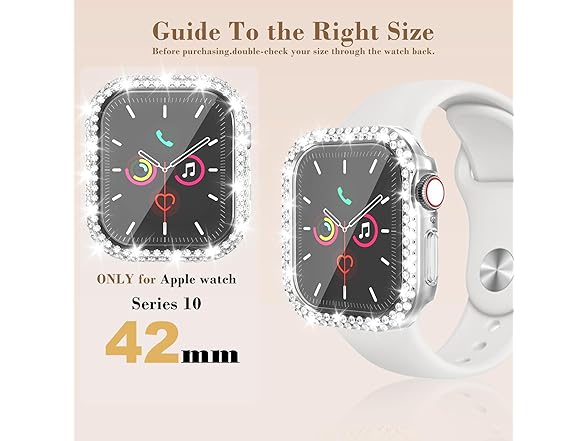 idudu Bling Bumper Case for Apple Watch