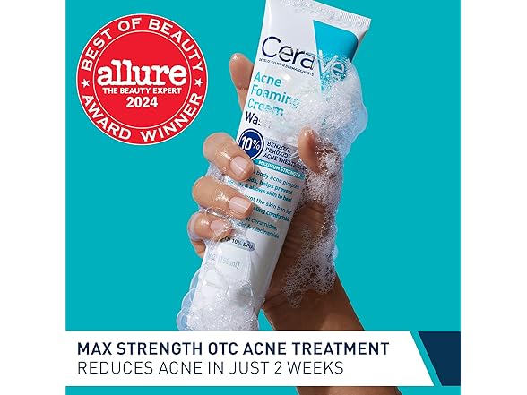 CeraVe Acne Foaming Cream Wash