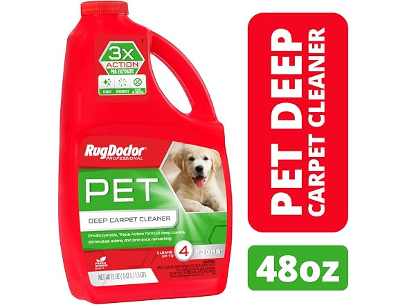 Rug Doctor Pet Stain & Odor Carpet Cleaner,