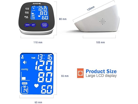 AVICHE Automatic Blood Pressure Monitor