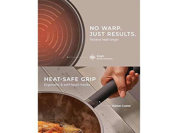 CUCKOO 11 in Kyndell Nonstick Ceramic Wok Pan
