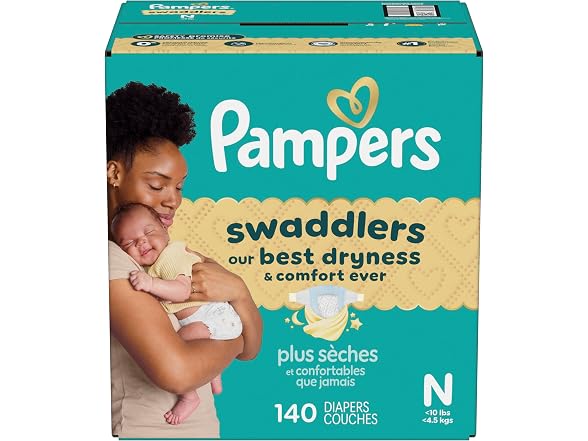 Swaddlers Newborn Diapers, Size Newborn
