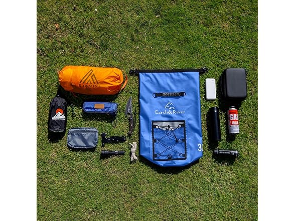 EARTH&RIVER Premium Dry Bag Backpack 40L